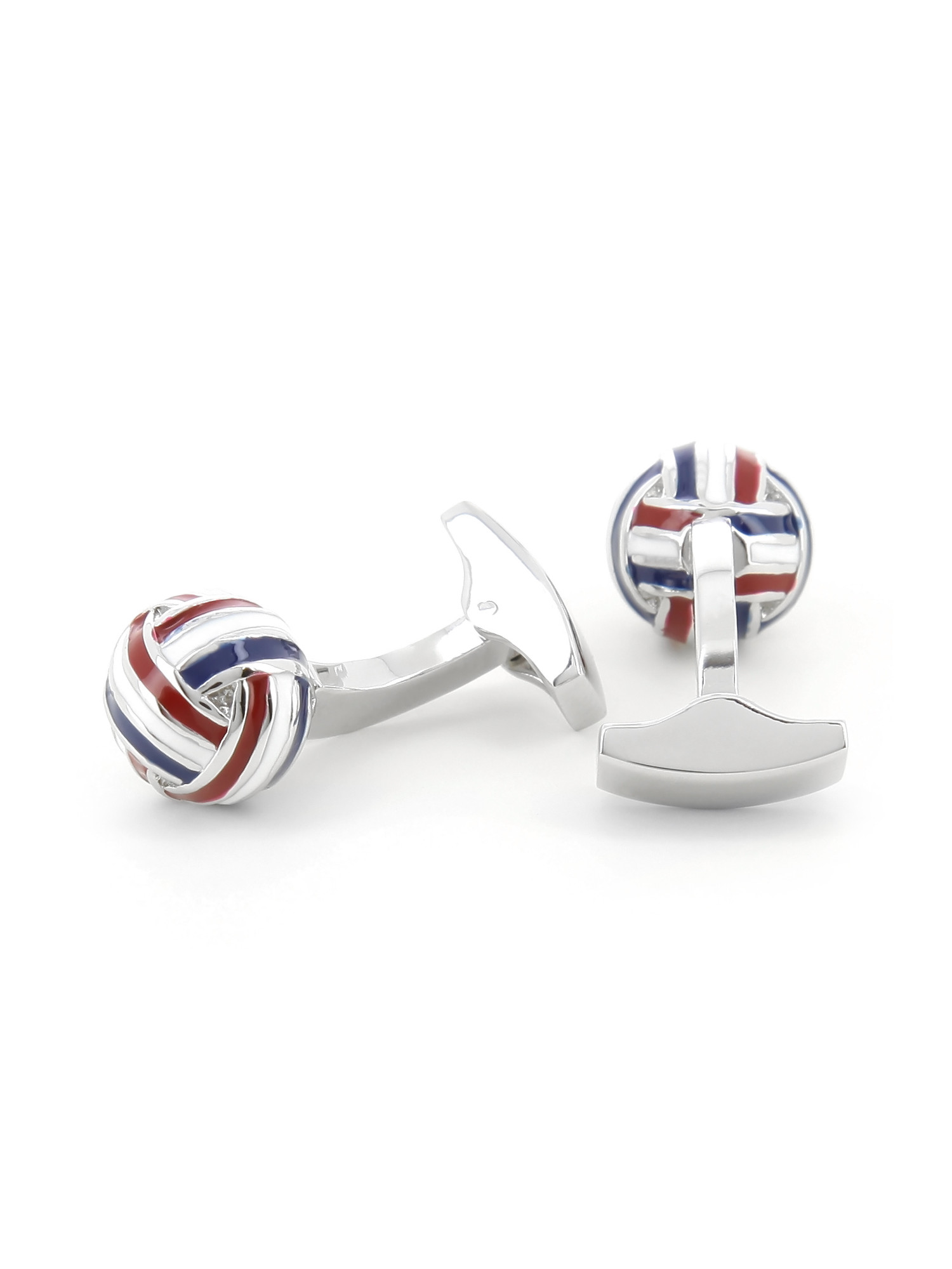 Boutons De Manchette Drapeau Français - Acier Inoxydable Et Verre - 20x20 Mm - Pour Chemise Smoking Et Occasions