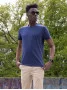 T-shirt technique bleu nuit