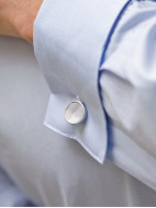 Boutons De Manchette En Nacre Dorée - Occasion, Taille 9-15mm, Accessoire Vintage Pour Chemise Habillée