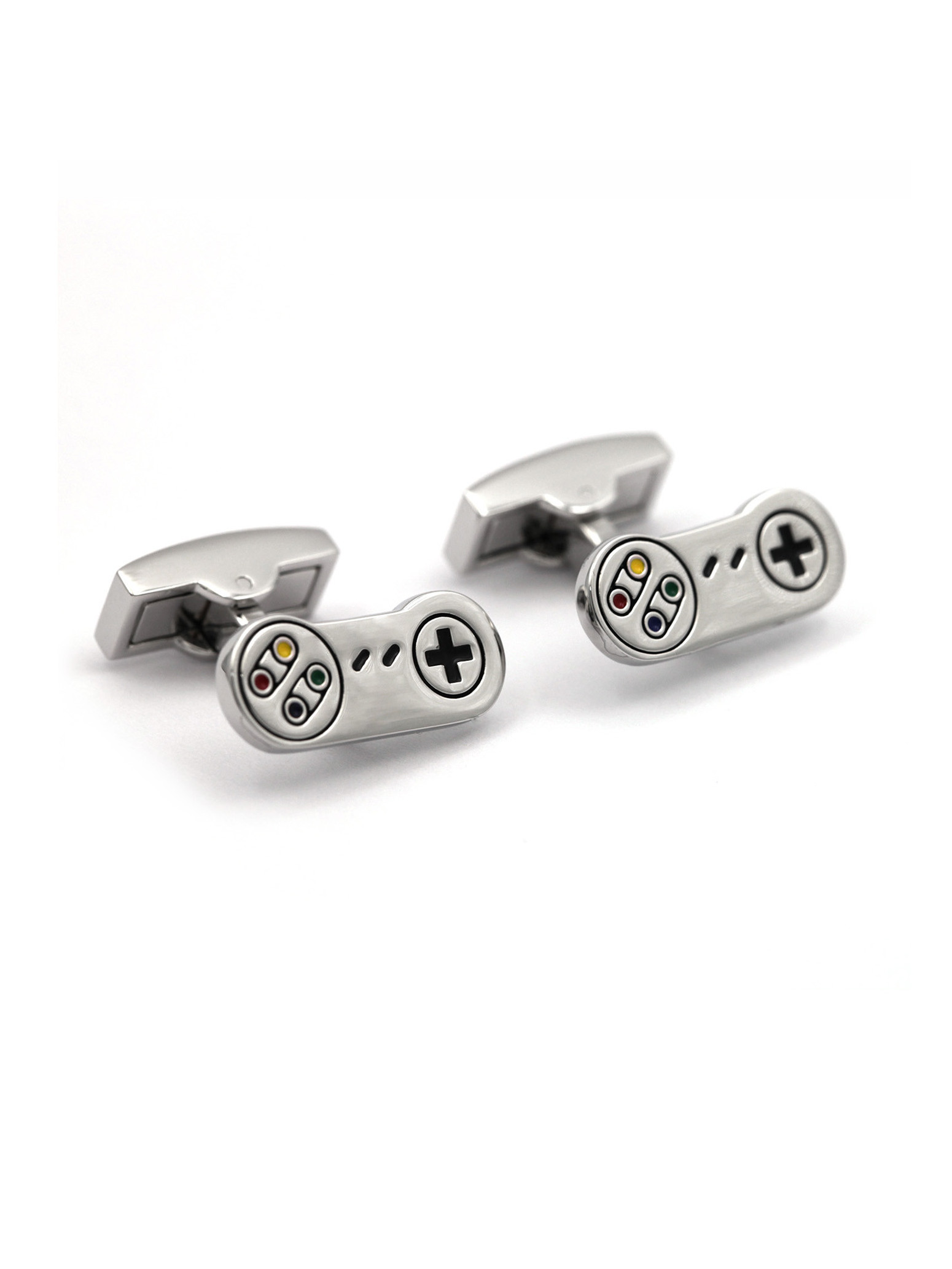 Boutons De Manchettes Gothique - Acier Inoxydable - Style Punk/Motard