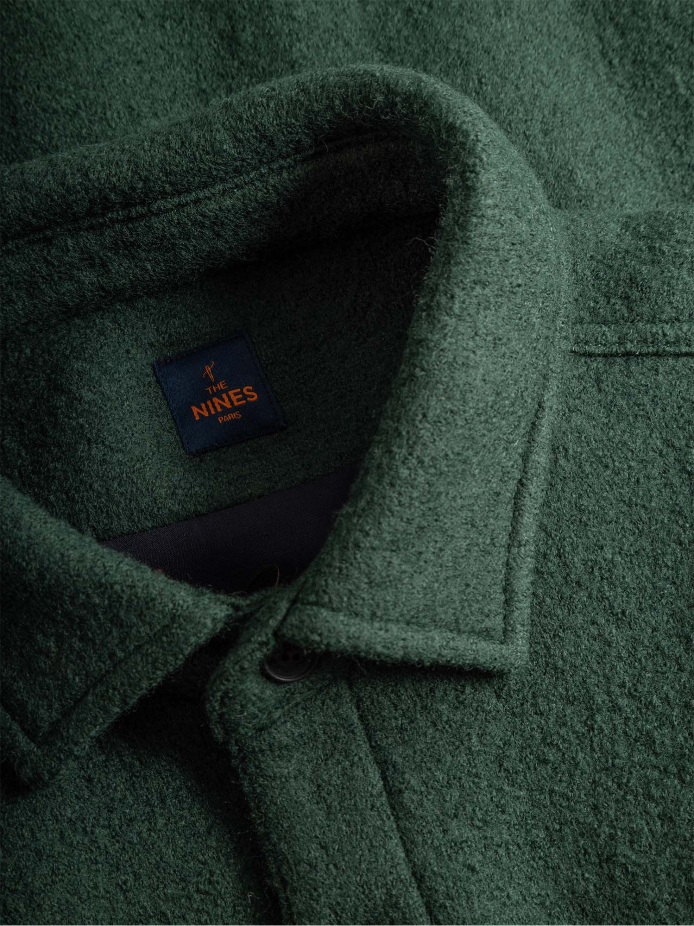 Manteau Sport Vintage Homme Herringbone - Laine Verte - Taille 48R UK - Marque ACCENT - Parfait état