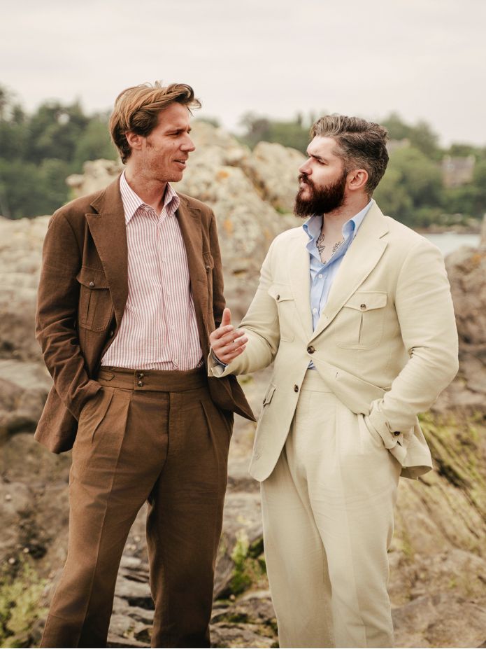 Veste saharienne marron - Litha