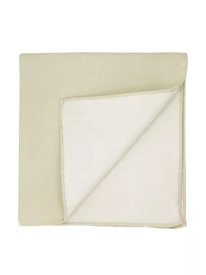 Pochette de costume en soie beige Amalfi