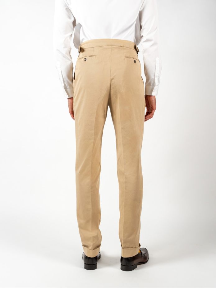 Pantalon à pinces brun - Bilbao