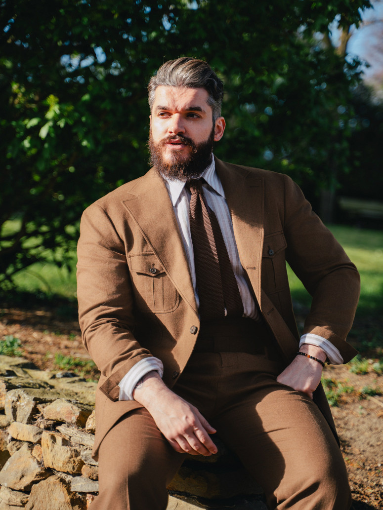 Veste saharienne marron - Litha