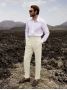 Pantalon à pinces beige - Braga
