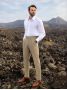 Pantalon à pinces taupe - Braga