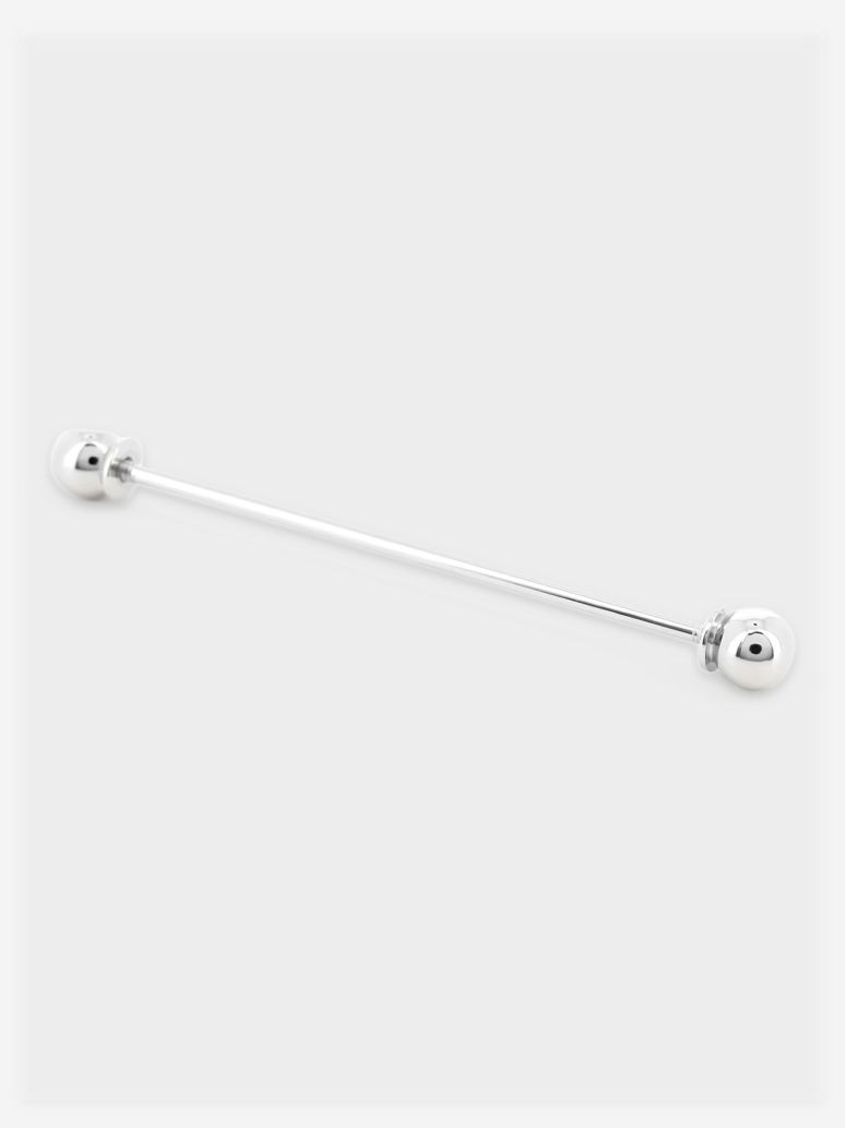 Epingle de col argent