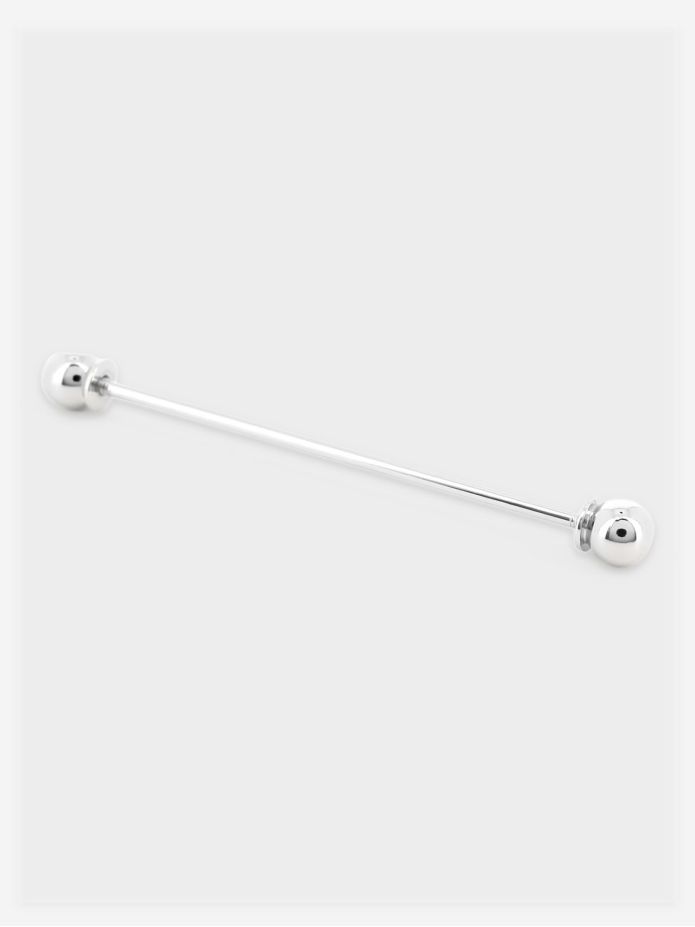 Epingle de col argent