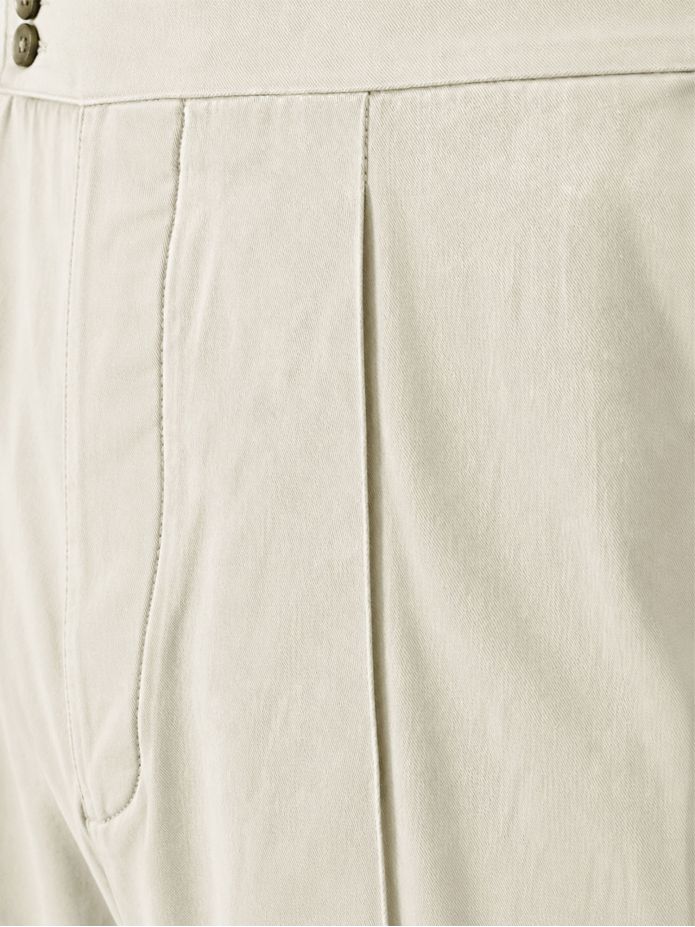 Pantalon à pinces beige - Braga