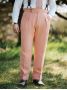 Pantalon taille haute rose - Litha