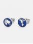 Boutons de manchette mappemonde globe trotter