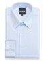 Chemise col français infroissable en Royal Oxford bleu ciel