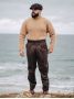 Pantalon de costume gurkha marron Dharan