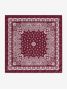 Bandana bordeaux à motif paisley LISBURN