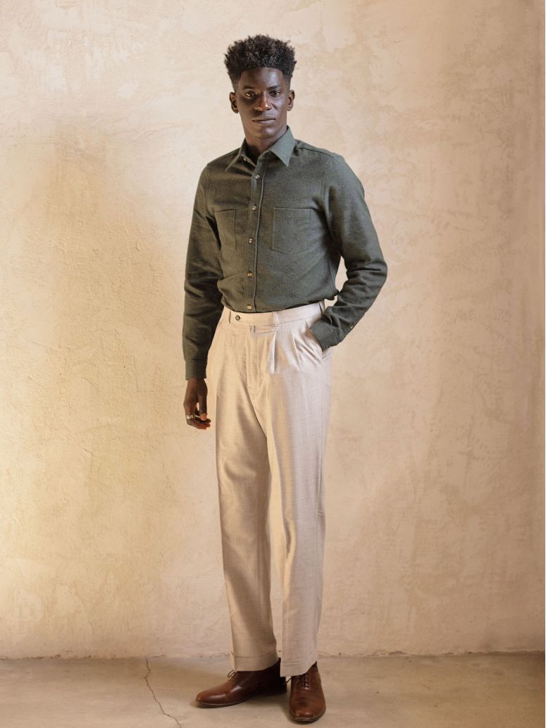 Pantalon beige Faro