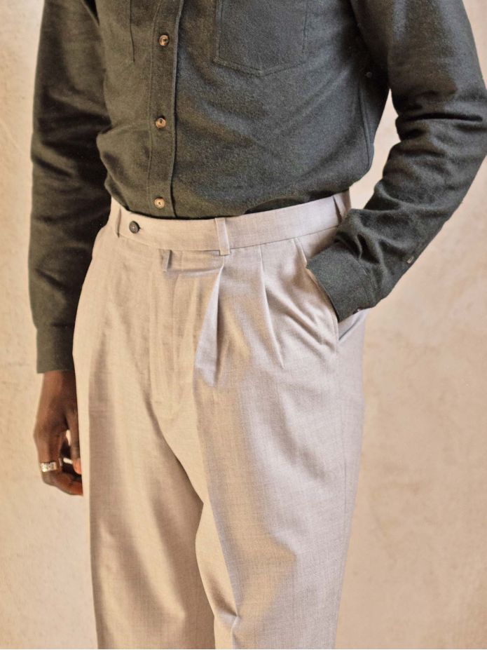 Pantalon beige Faro