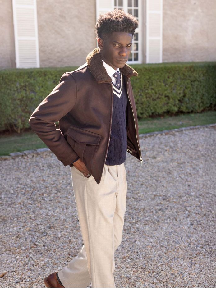Pantalon beige Faro