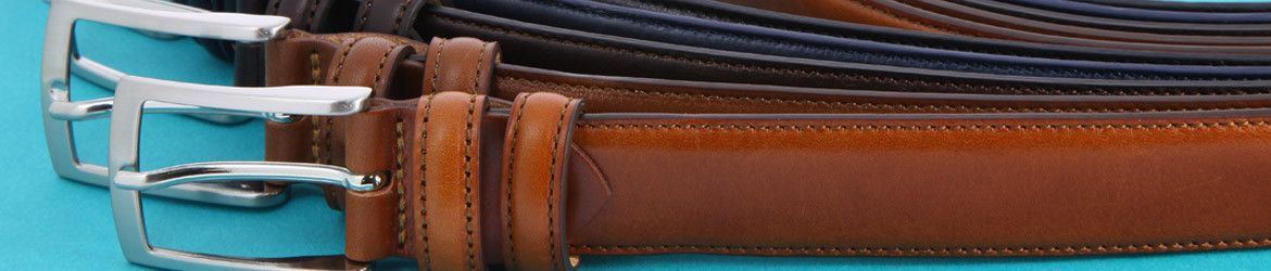 Ceinture cognac - ceintures en cuir 