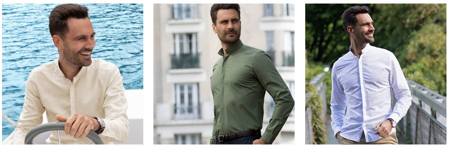 diferença camisa denim e camisa chambray
