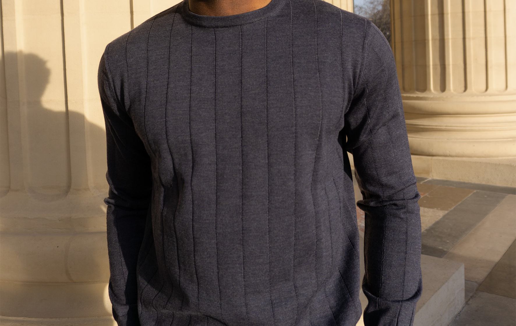 pull homme col rond