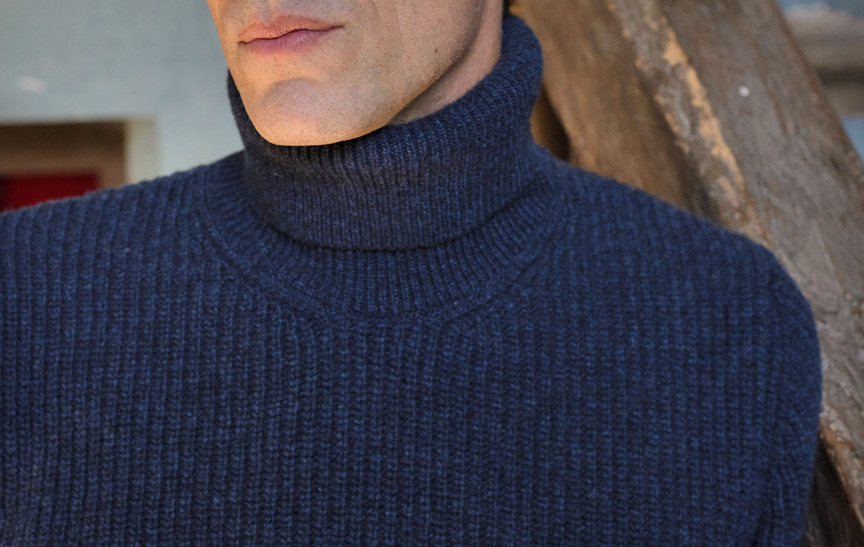 pull en maille épaisse pour l'hiver