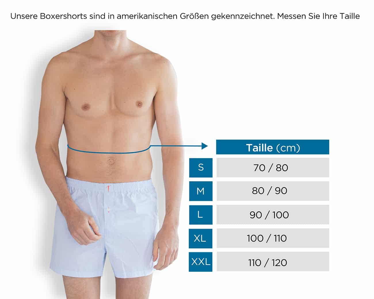 Groessenuebersicht THE NINES