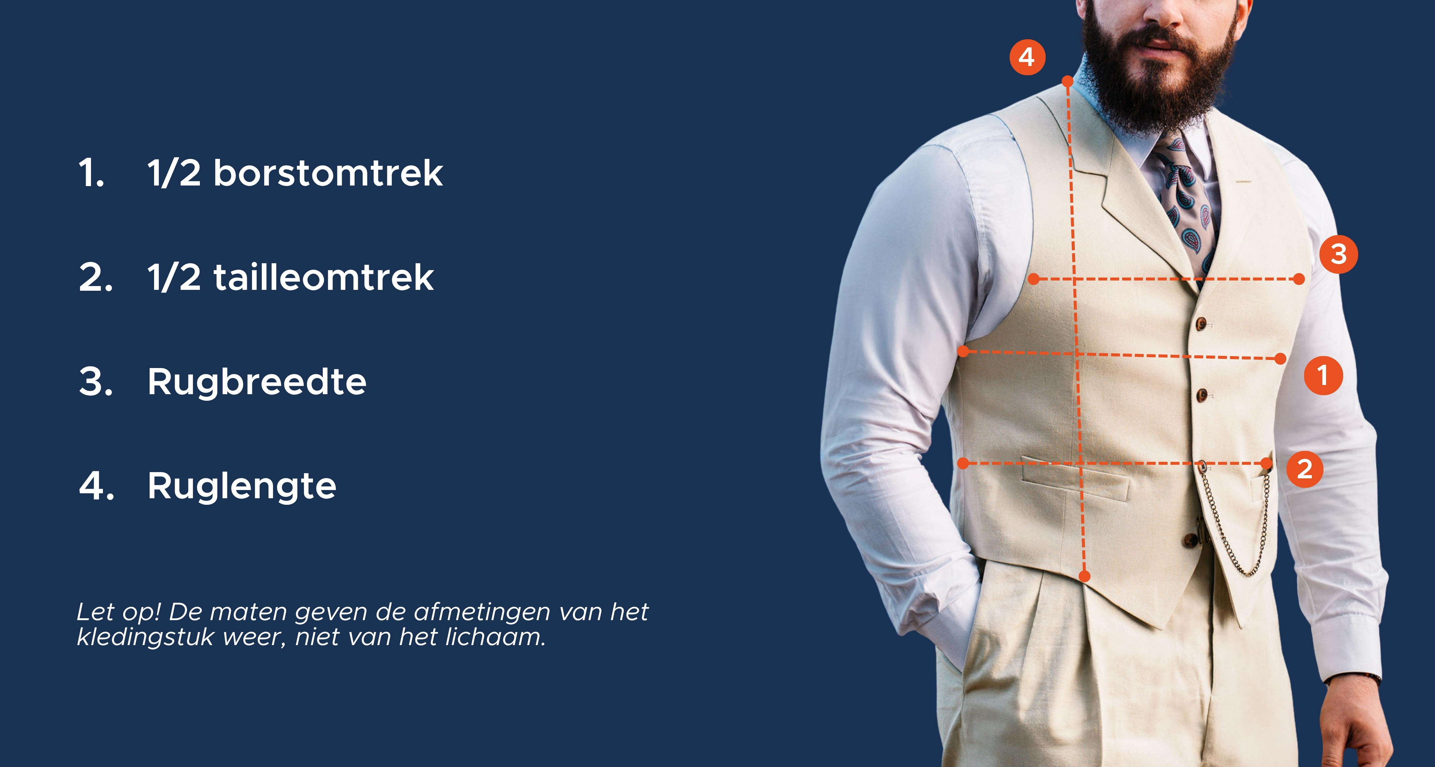Maattabel Overhemd THE NINES