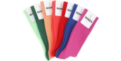 La chaussette en coton peigné
