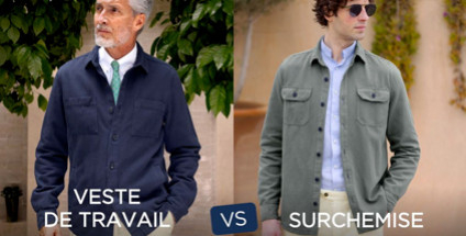 Quelles sont les différences entre la surchemise et la veste de travail ?